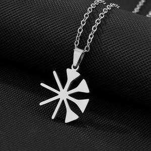 Chaînes à pendentifs maillons plaquées or classiques, motif papillon Yazidi <span class=keywords><strong>Lalish</strong></span>, pour hommes, femmes et couples, style luxe léger, produit transfrontalier très vendu - Product Image 2