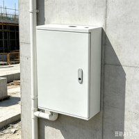Boîtier de distribution vide IP54, étanche pour extérieur, en métal, taille personnalisée, acier laminé à froid, certifié CE ISO9001