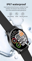 Reloj Inteligente KC88 de Moda con Pantalla AMOLED HD Grande, Llamadas por Bluetooth, Modo Deportivo, Monitoreo de Salud para Hombres