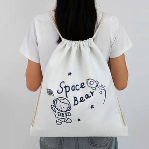 Sac à savon en coton naturel avec cordon de serrage, avec logo, sac en lin, promotion, personnalisé, plastique, 7x10, bio, pour bouteille, XL, mousseline, couverts - Product Image 3