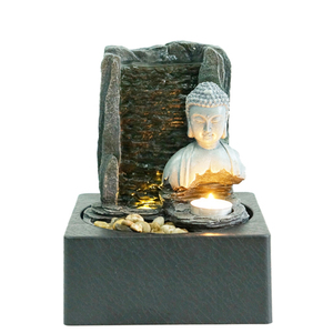 Fuente de agua de mesa de Buda, decoración para el hogar y la Oficina - Product Image 5