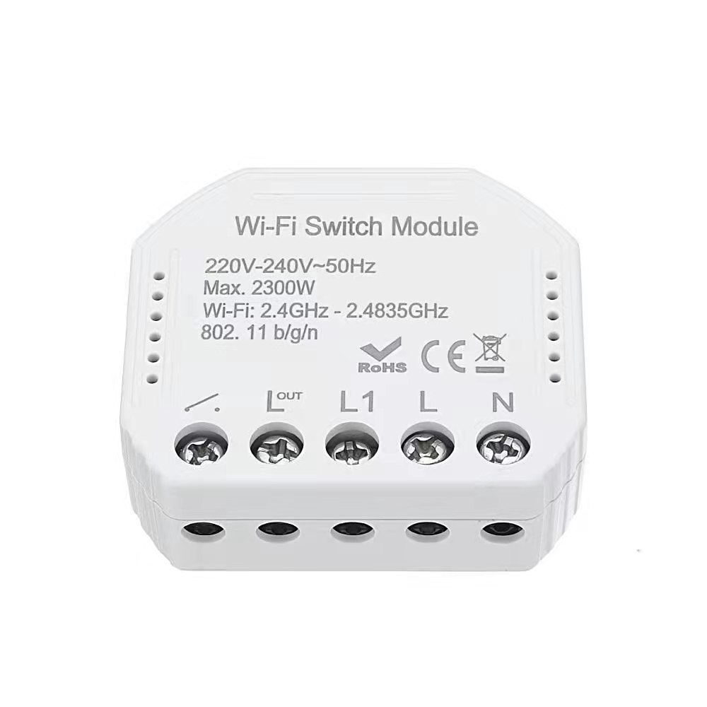 Wholesale Price Amazon Alexa/google Assistance Tuya Smart 1 Channel Wi-fi Switch Module Pst-qs-s03