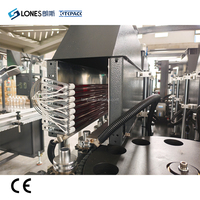 Machine de fabrication de bouteilles en plastique pour eau minérale et boissons de 10 ml à 2 L, commande PLC, machine automatique pour bouteilles PET LONES