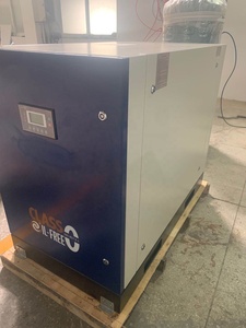 7 5kw/10hp 2.5bar 1.0m/3/min libre de aceite desplazamiento compresor de aire para cemento de transferencia - Product Image 5