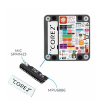 Kit Pengembangan IoT Layar Sentuh ESP32 Resmi M5Stack Core2 V1.1 dengan Pemrograman Grafis