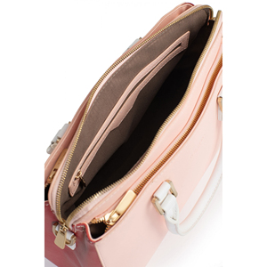 Bolsos de Mano Clásicos de Lujo para Mujer 2024, Bolsos de Asa Superior, Cuero Saffiano PU, Logotipo Personalizado, Bolsos de Mano para Damas - Product Image 4