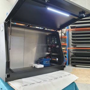 DC 12V Dimmable Black Extrusion Profile <strong>Led</strong> Amber &amp; White Magnetic <strong>Led</strong> Magnetic Light <strong>Strip</strong> for Canopy Awning - Product Image 3