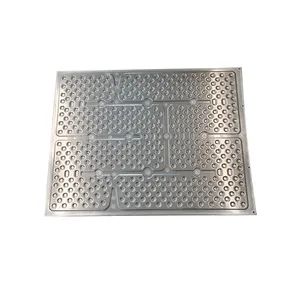 New Energy Ev Car Battery Aluminum Cooling Plate liquid cold plate aluminum water cooling plate for battery