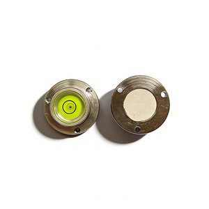 Nivel de burbuja industrial de metal 23x15x10mm, medidor de nivelación circular para herramientas de medición de precisión - Product Image 2