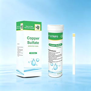 Bandelettes <span class=keywords><strong>de</strong></span> test <span class=keywords><strong>de</strong></span> la teneur en sulfate <span class=keywords><strong>de</strong></span> <span class=keywords><strong>cuivre</strong></span> dans l'eau (0-300 mg/L) <span class=keywords><strong>pour</strong></span> <span class=keywords><strong>piscine</strong></span>, aquarium, eau <span class=keywords><strong>de</strong></span> bassin - Product Image 3