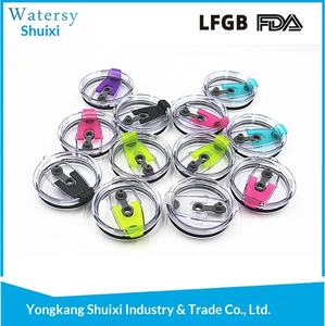 Tapa para Vaso de Hielo Creativa de 30 oz con Pajita, Tapa para Vaso <span class=keywords><strong>Yeti</strong></span> de 20 oz, Plástico Resistente a Altas Temperaturas, en Existencia con Logotipo, Suministro Directo de Fábrica - Product Image 2