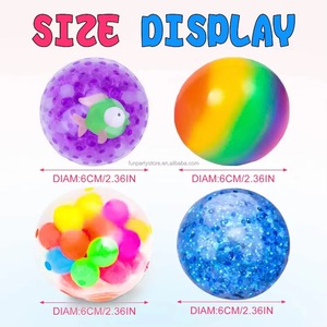 Wholesale Pu Decompression Toy Attract Attention Pressure Relief <b>Ball</b> Popular <b>Squeeze</b> Fidget <b>Squeeze</b> <b>Ball</b> Stress for Sensory - Product Image 4