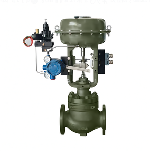 Covna ชุดควบคุมการไหลของไอน้ำ90วันวาล์วควบคุมไดอะแฟรมแบบลมพร้อมตัวปรับตำแหน่ง - Product Image 6