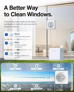 ECOVACS WINBOT W2S PRO OMNI Limpiador Robótico de Ventanas 10000Pa - Product Image 3