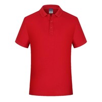 Polos de Color Sólido de Alta Calidad, Logotipo Personalizado, Ropa Urbana, Estilo Casual de Negocios, Algodón y Poliéster, Anti-pilling, Transpirable, Talla Grande