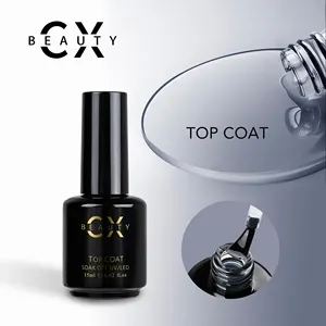 Cx Schoonheid Niet-Tl Geen Veeg Top Coat 15 Ml Geen Blauw In De Zon Super Shiny Top Jas