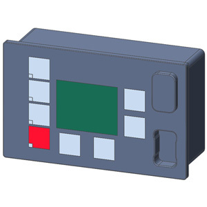 Panneau d'opérateur PLC 3UF7210-1AA01-0 avec écran gris titane, module d'interface de contrôle de dispositif SIMOCODE PRO - Product Image 2