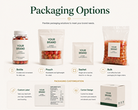 Bonbons gélifiés multivitaminés haute teneur en minéraux, énergie et bien-être pour adultes, OEM ODM, marque privée, certifié GMP, vente en gros