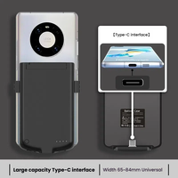 Para iPhone 16 Pro Max para Huawei Mate70 para Samsung S25 funda de batería inteligente Kickstand Universal 10000mAh banco de energía cargador de teléfono