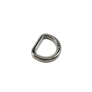 Recycled Custom Logo Metal D Ring Diy Bag Accessories D-ring Buckle For Bag