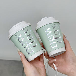 कस्टम लोगो कोलाौर 8 औंस पेपर कॉफी कप निर्माता आपूर्तिकर्ता पेपर कप - Product Image 1