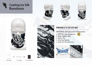 Leo dapat disesuaikan Bandana tabung <span class=keywords><strong>Camo</strong></span> masker wajah syal poliester luar ruangan multifungsi untuk bersepeda sepeda motor tanpa kelim - Product Image 6