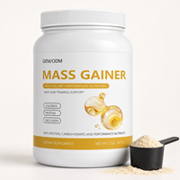 ODM OEM - Polvo de Proteína para Aumentar Masa Muscular, de Rápida Absorción, Sabor Vainilla, para Entrenamiento Diario