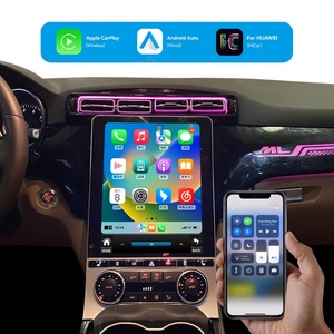 Système multimédia automobile Navihua, autoradio stéréo GPS, mise à niveau pour Mercedes-Benz ML GL 2010-2015 avec panneau d'éclairage ambiant pour passager - Product Image 6