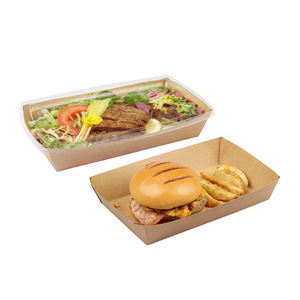 Plateau nid jetable moderne de haute qualité OEM/ODM rond biodégradable recyclé imperméable grossiste logo personnalisé - Product Image 1