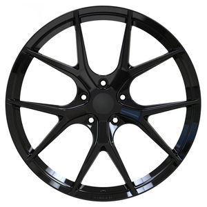 Jantes forgées monobloc noir brillant 5x114.3 20 22 pouces concaves pour <span class=keywords><strong>Porsche</strong></span> Taycan 911 991 Audi <span class=keywords><strong>E</strong></span>-<span class=keywords><strong>tron</strong></span> <span class=keywords><strong>Gt</strong></span> Corvette C8 BMW 3 - Product Image 3