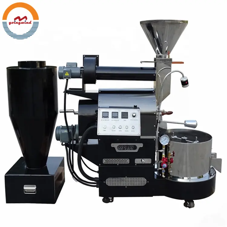 Máquina automática para asar granos de café, molinillo industrial para asar granos de café, precio en venta