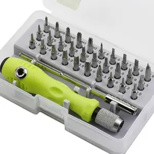 Conjunto de ferramentas 32 em 1 para reparo, mini chave de fenda magnética de precisão, kit de bits de chave de fenda celular, reparo de manutenção