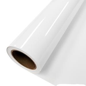 Rollo de Vinilo Autoadhesivo Blanco Brillante de PVC de 140 g/m², de Alta Calidad, Resistente al Agua, Imprimible con Inyección de Tinta, para Pegatinas Fotográficas Digitales - Product Image 1
