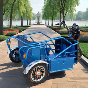 Tricycle Électrique 650W à Châssis Ouvert, Confortable, Certifié CE 60V, pour <span class=keywords><strong>Adultes</strong></span>, Vélo à <span class=keywords><strong>Trois</strong></span> <span class=keywords><strong>Roues</strong></span> Sans Barrière - Product Image 4
