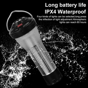 Mini lampe torche <span class=keywords><strong>phare</strong></span> LED 2600mAh, lanterne suspendue portable, étanche, pour <span class=keywords><strong>le</strong></span> <span class=keywords><strong>camping</strong></span> en extérieur, micro lampe torche - Product Image 6