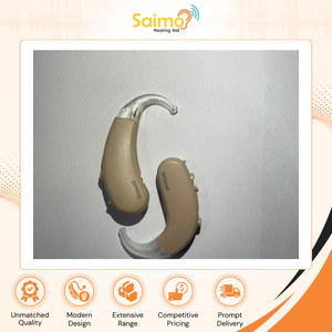 Fabricant indien vendant des aides auditives BTE (derrière l'oreille) Vivo 10Sp Advance de qualité supérieure avec un gain de 65 dB à prix bas - Product Image 3