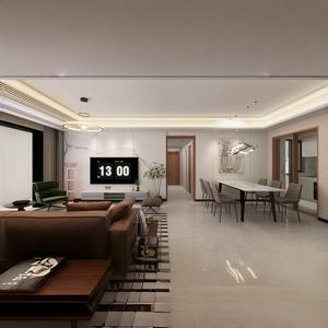 Desain arsitektur Villa dengan dekorasi Interior rumah untuk apartemen - Product Image 1