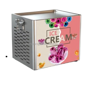 Commercial Mini Thailand Fried <b>Ice</b> Cream Roll <b>Machine</b> Factory Price New Condition for Restaurant <b>Home</b> Use Retail Food Shop - Product Image 6