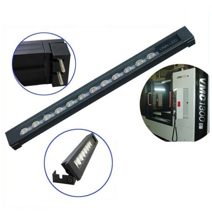 ONN-M9T Black/White Aluminum Industrial LED Machine Work Light High Brightness Waterproof Lamp for Lathe Machine