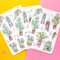 Autocollants transparents découpés, étiquette étanche, kawaii, pour planificateur journal intime