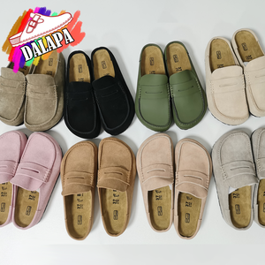<span class=keywords><strong>Mules</strong></span> et sabots en daim style Berk pour femmes et hommes, avec soutien de la voûte plantaire, chaussures décontractées pour le quotidien - Product Image 5