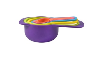 Factory Set of Colorful Plastic <b>Cups</b> Spoons 6Pcs Essential <b>Measuring</b> Tools <b>for</b> Cooking and <b>Baking</b> - Product Image 6