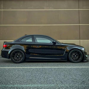 Kit de carrosserie pour <span class=keywords><strong>BMW</strong></span> Série 1 F20 Accessoires d'extérieur Style MP Jupes latérales modifiées avec motif en fibre de carbone - Product Image 5