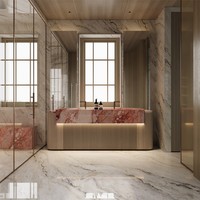 Pierre frittée ADELA 1200*2780mm 9mm, effet pailleté multi-couleurs, cristal haut de gamme pour boutique, salle à manger, mur d'exposition