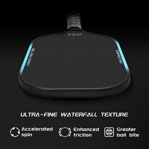 Lame personnalisée OEM, poignée sans bord, revêtement antidérapant portable, noyau en nid d'abeille en polymère de 12,7 mm, léger, allongé, carbone T700 - Product Image 4