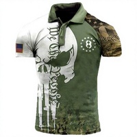 Chemise d'été décontractée pour homme à manches courtes, best-seller, multicolore, en coton/fibre de bambou tissé, boutonnée, avec patchwork imprimé en 3D - Élégante