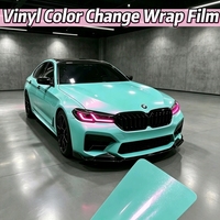 Film de protection de peinture (PPF) en vinyle 400+ couleurs OEM, film coloré noir, vert, orange, film de peinture brillant à changement de couleur, film de protection de voiture super hydrophobe