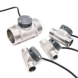 เครื่องวัดอัตราการไหลของน้ำแบบกังหันใบพัด NPN Pulse Output สำหรับระบบชลประทาน ระบบทำความเย็นหม้อไอน้ำ โรงงานผลิตโดยตรง ทำจากสแตนเลส - Product Image 3