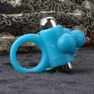 Masturbación para hombres y mujeres Anillos de silicona para pene Anillo vibrador para pene masculino Retraso de eyaculación Juguetes sexuales para hombres - Product Image 1