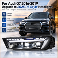 Pour Audi Q7 4M 2016 2017 2018 2019 Phares Bi-LED Style RS avec Lentille de Projecteur DRL Clignotant Dynamique Plug & Play Gauche Droit
